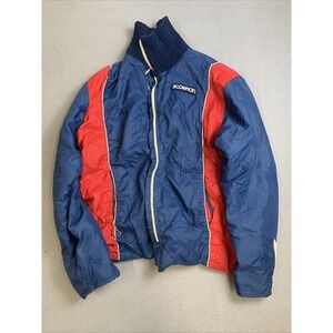 Scorpion Jacket Men's Blue Red Full Zip Snow‎ Apparel Coat Zip Up Pockets